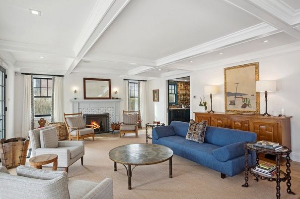 Fireplace, Interior, Living room, Recessed Lighting