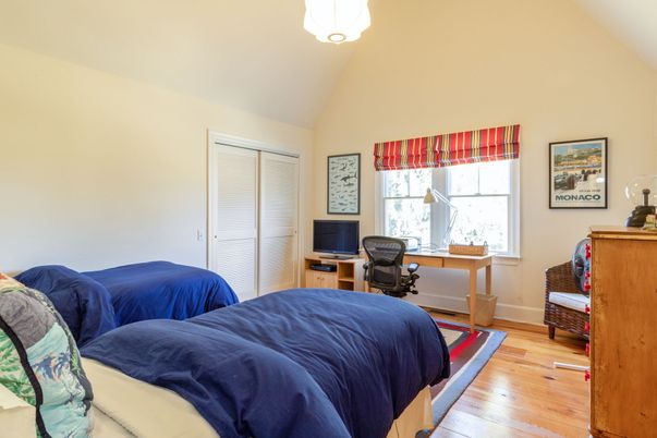 Bedroom, Home Office, Interior, Wood Texture Flooring