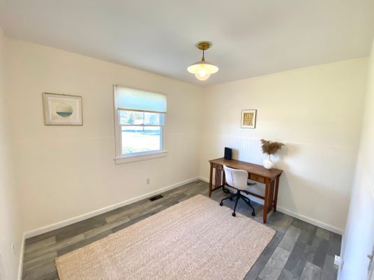 Home Office, Interior, Wood Texture Flooring