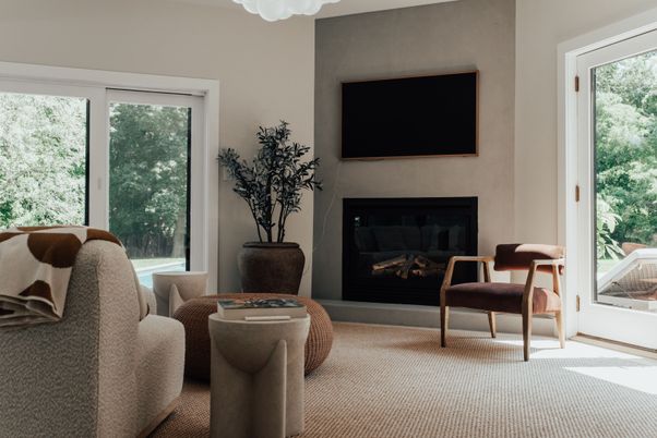 Fireplace, Interior, Living room