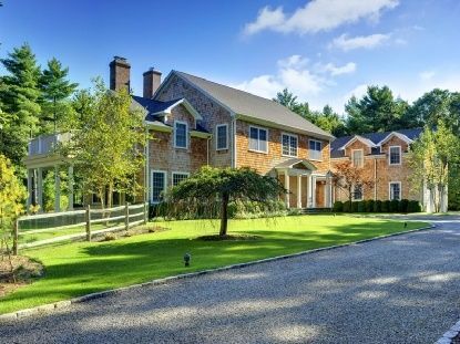 Backyard, Exterior, Facade, Brick Facade, French Provincial