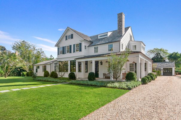 Backyard, Exterior, Facade, Farmhouse