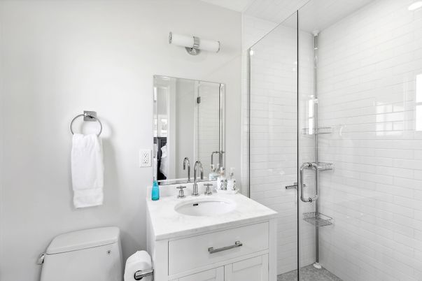 Bathroom, Glass Shower, Interior