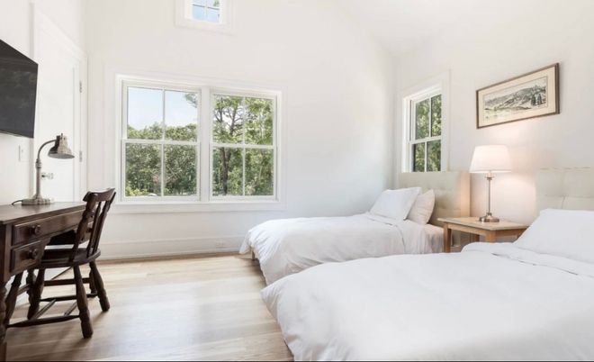 Bedroom, Home Office, Interior, Wood Texture Flooring