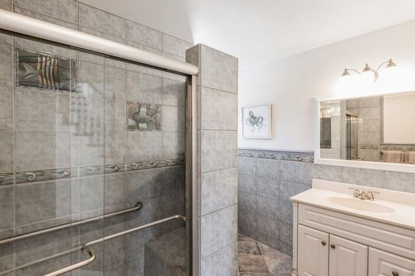 Bathroom, Glass Shower, Interior