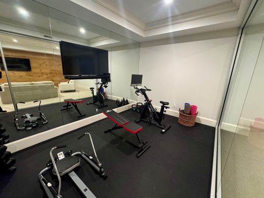 Fitness Equipment, Interior, Recessed Lighting