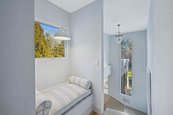 Bedroom, Interior, Pendant Lights