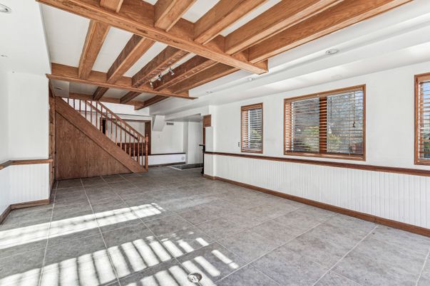 Interior, Wooden Beams