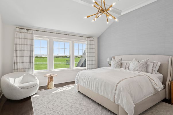 Bedroom, Interior, Pendant Lights