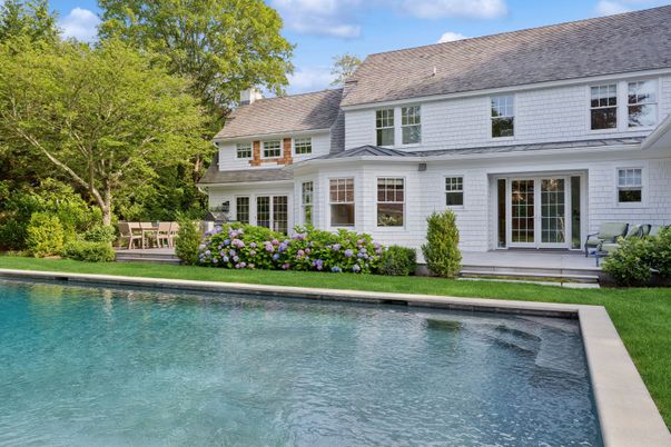 Exterior, Facade, Pool, French Provincial