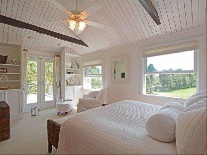 Bedroom, Interior, Wooden Beams