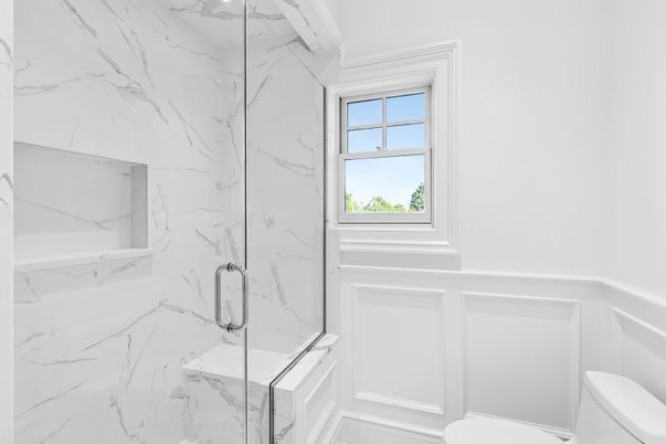 Bathroom, Interior, Marble Walls