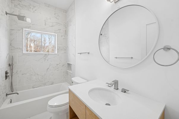 Bathroom, Interior, Marble Walls