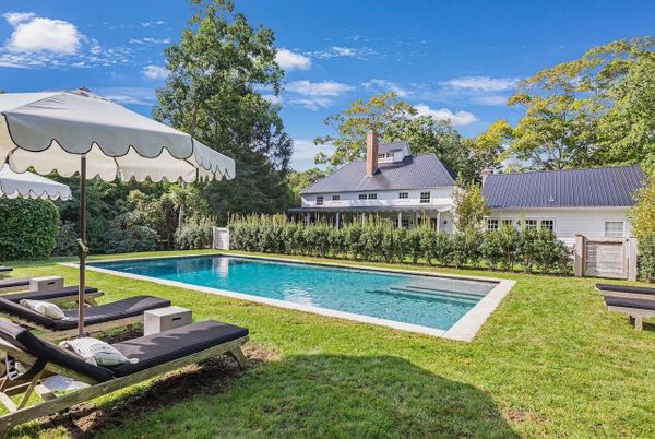 Exterior, Pool, Solar Panels