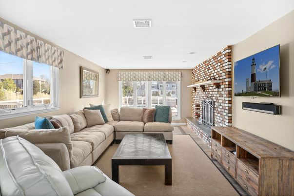 Fireplace, Interior, Living room, Stone Walls