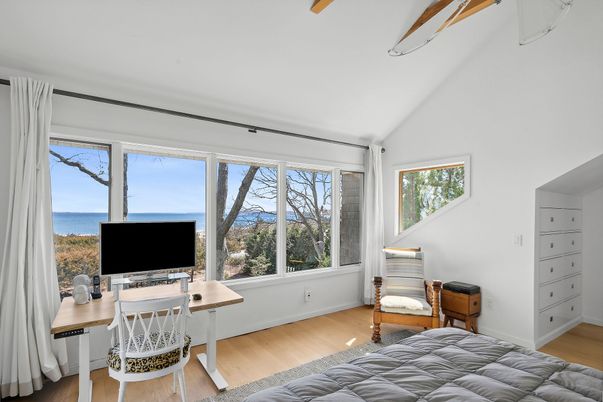Home Office, Interior, Water, Wood Texture Flooring