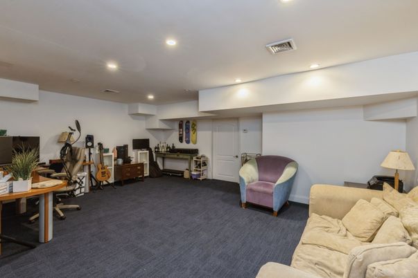 Home Office, Interior, Recessed Lighting