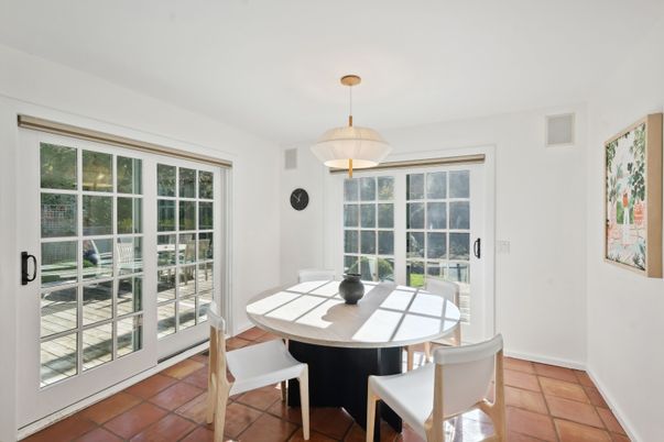 Dining room, Interior, Pendant Lights