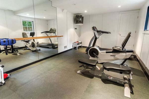 Fitness Equipment, Interior, Recessed Lighting