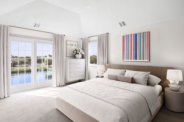 Bedroom, Interior, Water