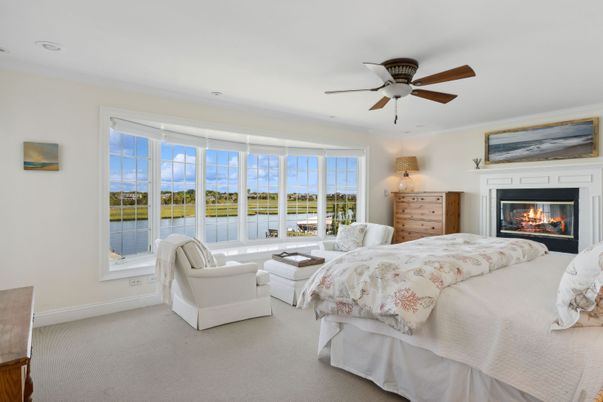 Bedroom, Fireplace, Interior, Water