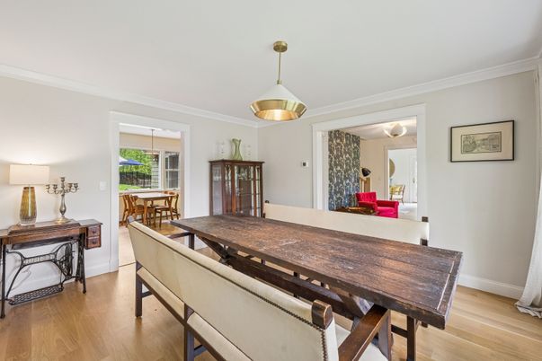 Dining room, Interior, Wood Texture Flooring
