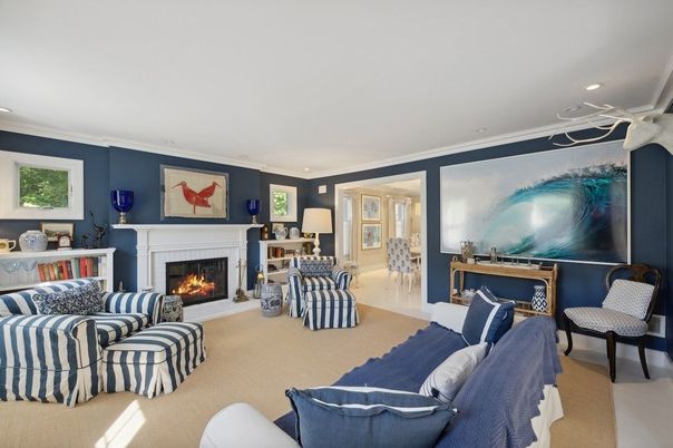 Fireplace, Interior, Living room, Recessed Lighting