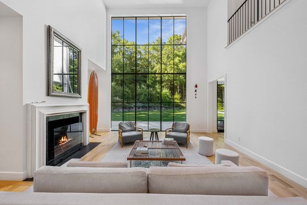 Fireplace, Interior, Living room, Wood Texture Flooring