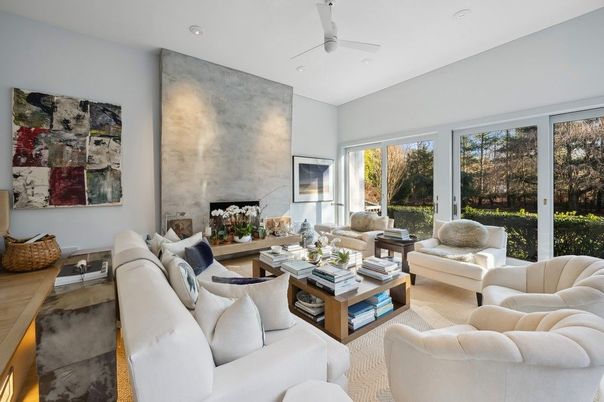Fireplace, Interior, Living room, Recessed Lighting