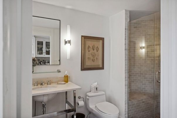Bathroom, Glass Shower, Interior
