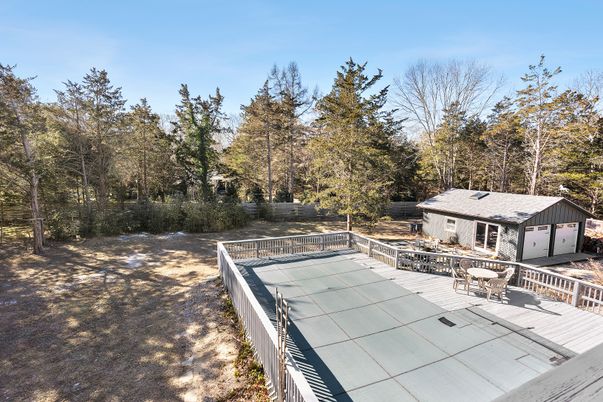 Backyard, Detached Garage, Exterior
