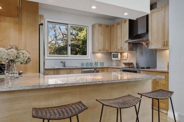 Interior, Kitchen, Recessed Lighting, Stainless Steel Appliances