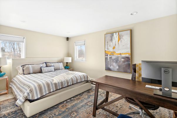 Bedroom, Home Office, Interior, Recessed Lighting