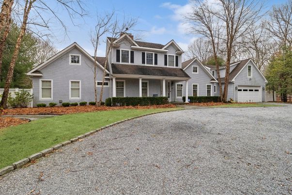 Attached, Detached Garage, Exterior, Facade, Farmhouse