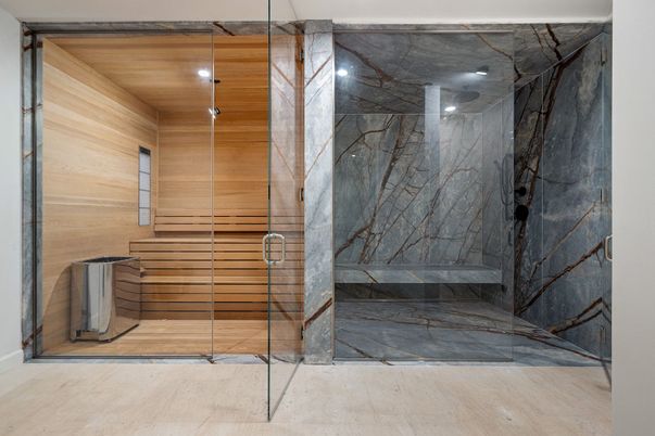 Interior, Recessed Lighting, Sauna Room