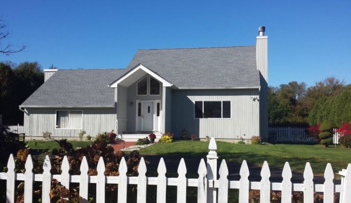 Backyard, Exterior, Facade, Cape Cod