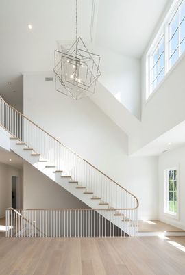 Interior, Pendant Lights, Recessed Lighting, Wood Texture Flooring