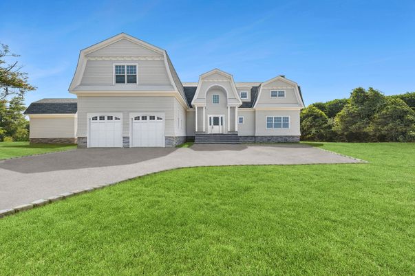 Attached, Backyard, Exterior, Facade, Farmhouse