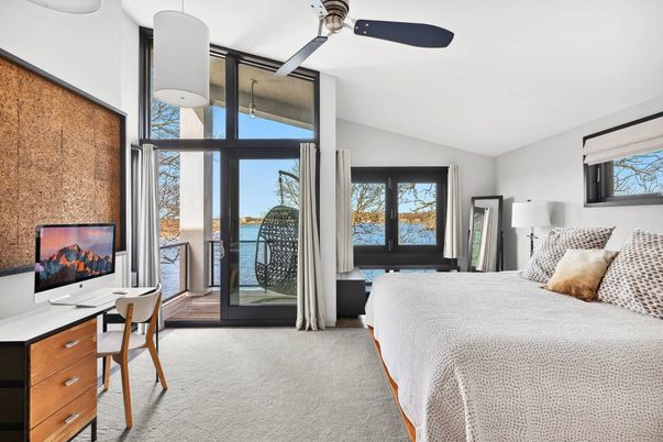 Bedroom, Home Office, Interior, Water