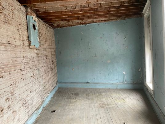 Empty room, Interior, Wooden Beams, Wood Texture Flooring