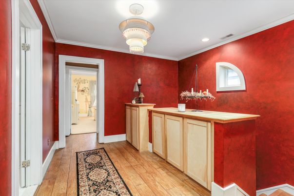 Chandelier, Interior, Recessed Lighting, Wood Texture Flooring