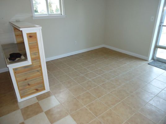 Empty room, Interior
