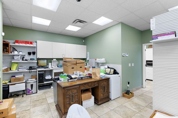 Home Office, Interior, Recessed Lighting