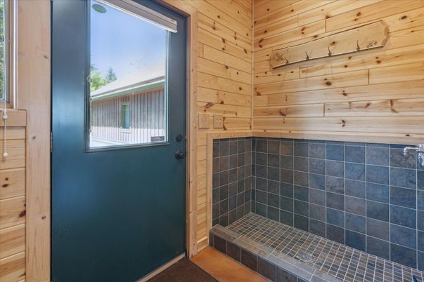 Bathroom, Interior, Wooden Walls