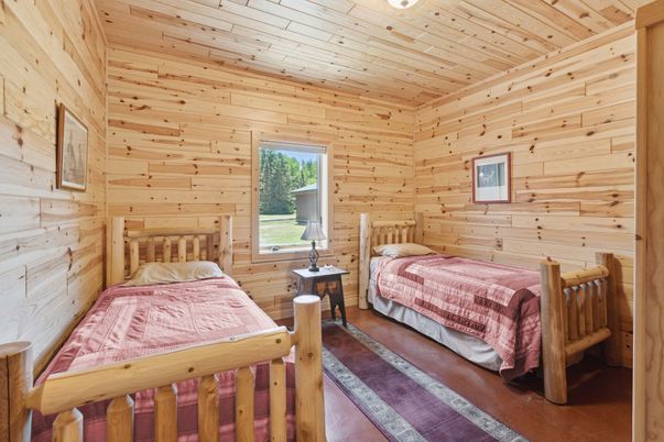 Bedroom, Interior, Wooden Ceilings, Wood Texture Flooring, Wooden Walls