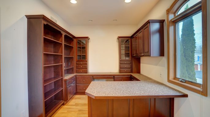 Interior, Recessed Lighting, Wood Texture Flooring