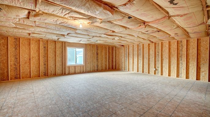 Empty room, Interior