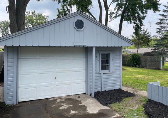 Detached Garage, Exterior