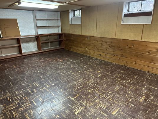 Empty room, Interior, Wooden Walls