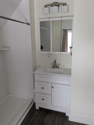 Bathroom, Interior, Wood Texture Flooring